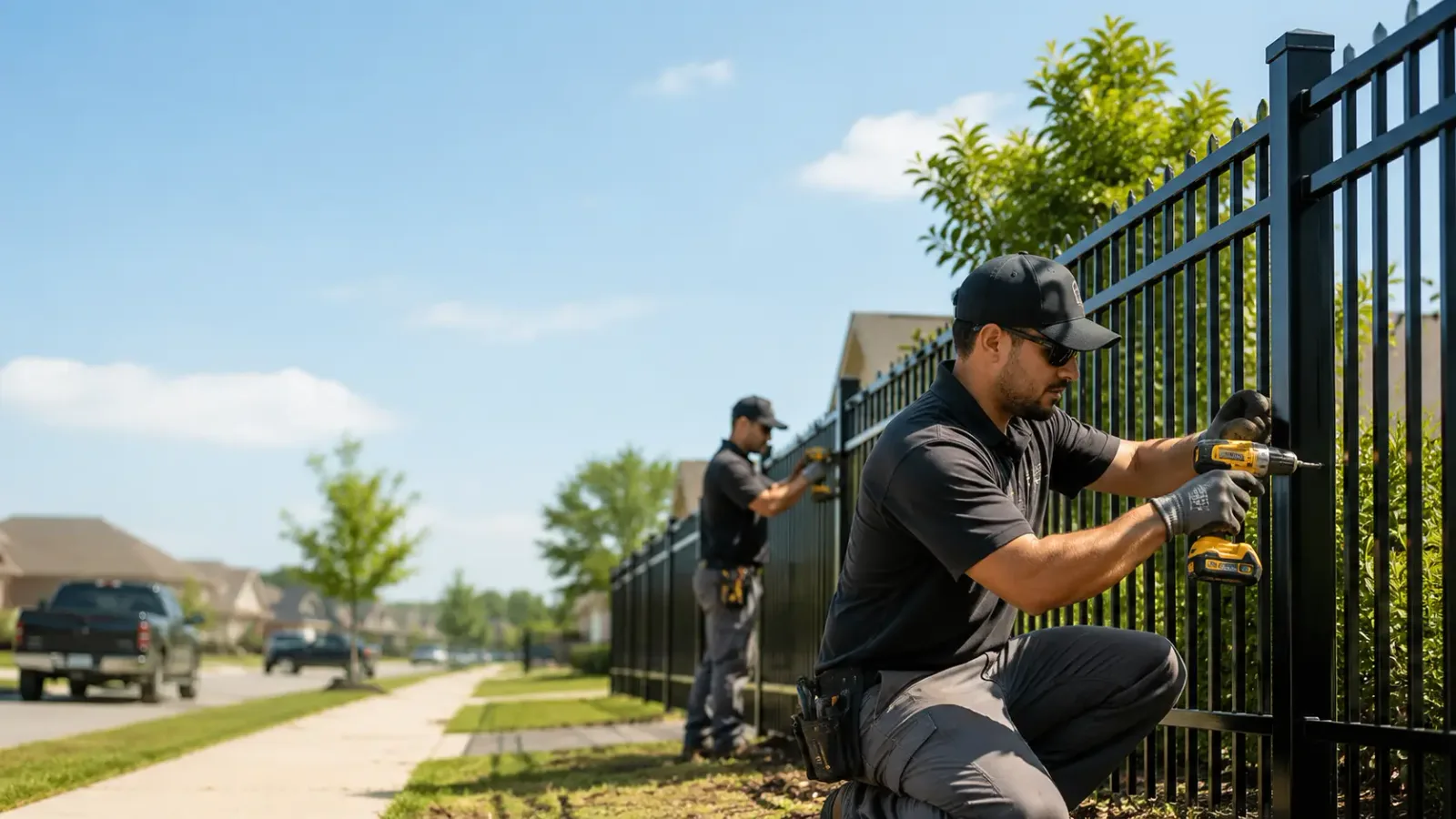 Metal Fence Installation in Annandale, MN